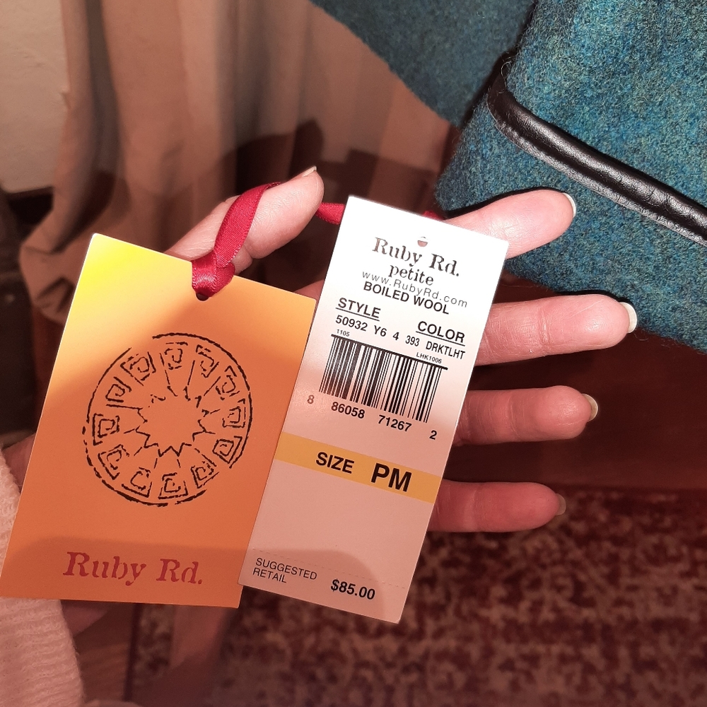 Ruby Rd. boiled wool jacket - Picture 5 of 8